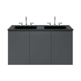 Bryn 48" Wall - Mount Double Sink Bathroom Vanity - BUILDMYPLACE