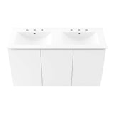 Bryn 48" Wall - Mount Double Sink Bathroom Vanity - BUILDMYPLACE