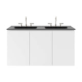 Bryn 48" Wall - Mount Double Sink Bathroom Vanity - BUILDMYPLACE