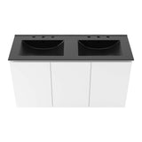 Bryn 48" Wall - Mount Double Sink Bathroom Vanity - BUILDMYPLACE