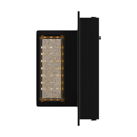 Bubble Glass LED Indoor Outdoor Wall Sconce Light, 12W, Dimmable, 4000K, 600lm, ETL Listed(Wet Location), For Front Door, Doorway, Foyer, Corridor, Balcony, Patio and Porch - BUILDMYPLACE