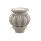 Bun Feet - Fluted | 3W x 4.5H x 3D - BUILDMYPLACE