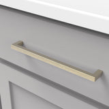 cabinet door handles 8 - 13/16 Inch (224mm) Center to Center - Hickory Hardware - BUILDMYPLACE