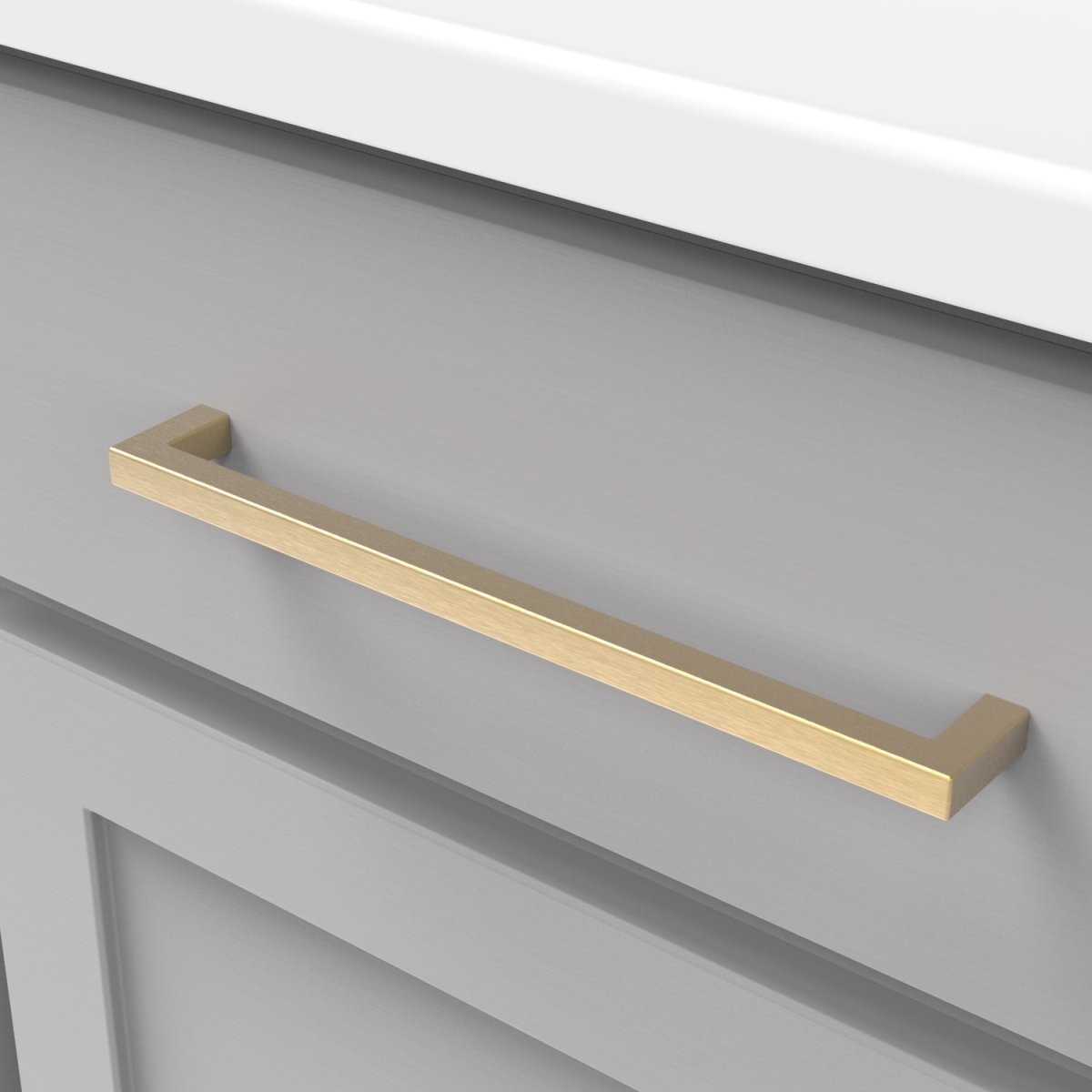 cabinet door handles 8 - 13/16 Inch (224mm) Center to Center - Hickory Hardware - BUILDMYPLACE