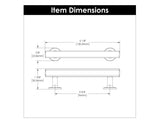 Cabinet Handles 3 - 3/4 Inch (96mm) Center to Center - Hickory Hardware - BUILDMYPLACE