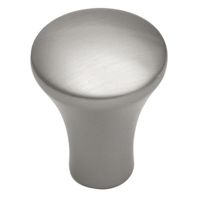 Cabinet Knob 1 Inch Diameter in Satin Nickel - Metropolis Collection - BUILDMYPLACE