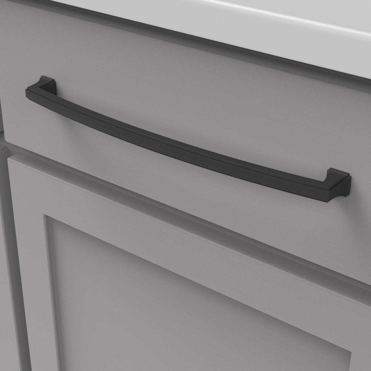 Cabinet Pull 12 Inch Center to Center - Bridges Collection - BUILDMYPLACE