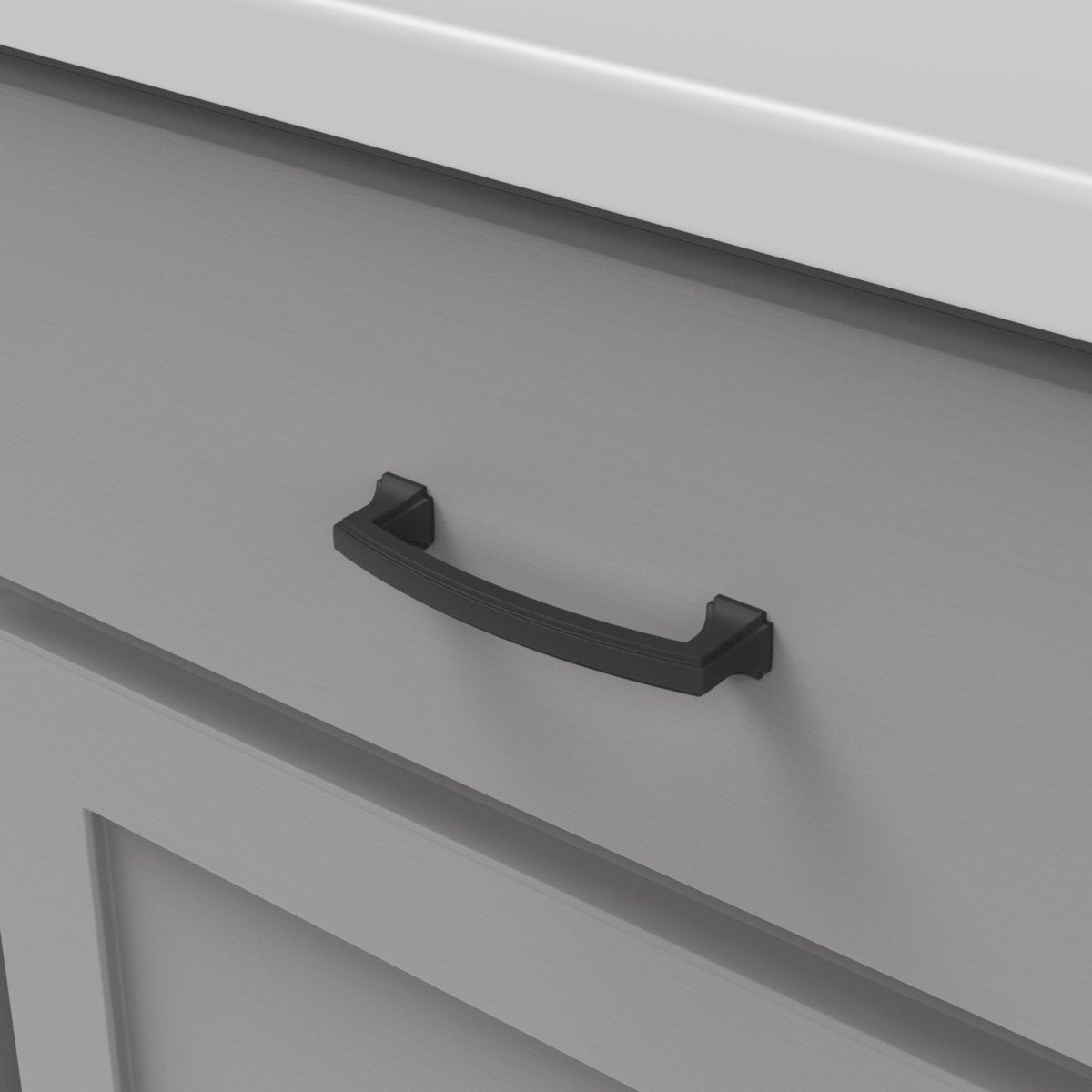 Cabinet Pull 3 - 3/4 Inch (96mm) Center to Center - Bridges Collection - BUILDMYPLACE