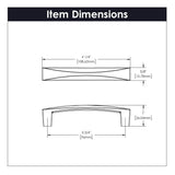 Cabinet Pull 3 - 3/4 Inch (96mm) Center to Center - Hickory Hardware - BUILDMYPLACE