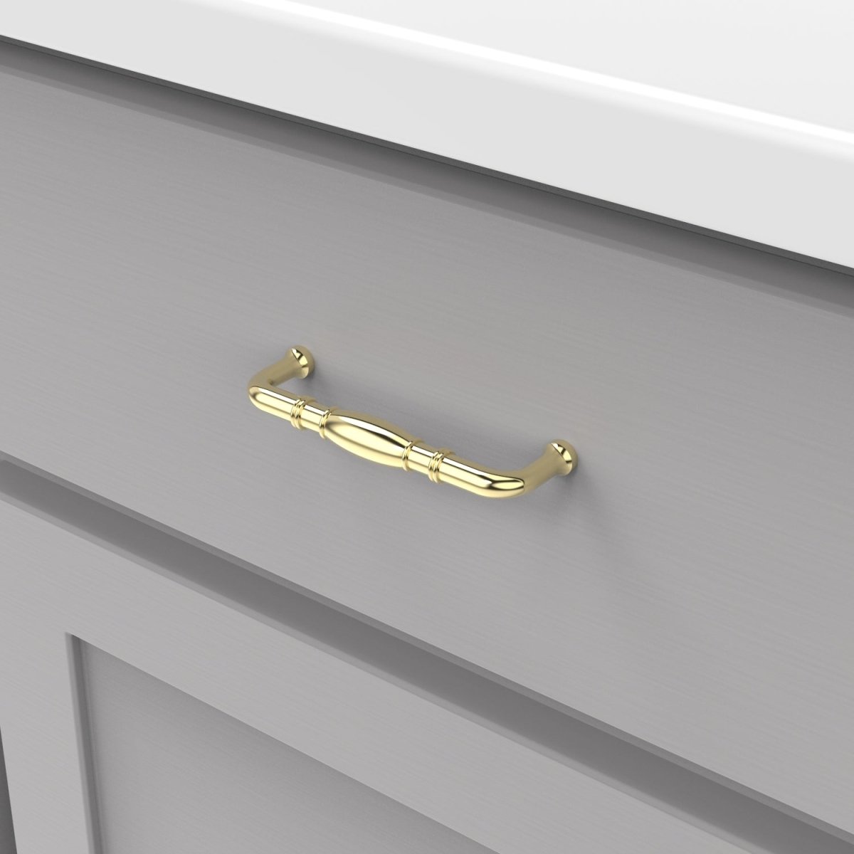 Cabinet Pull 3 - 3/4 Inch (96mm) Center to Center - Williamsburg Collection - BUILDMYPLACE