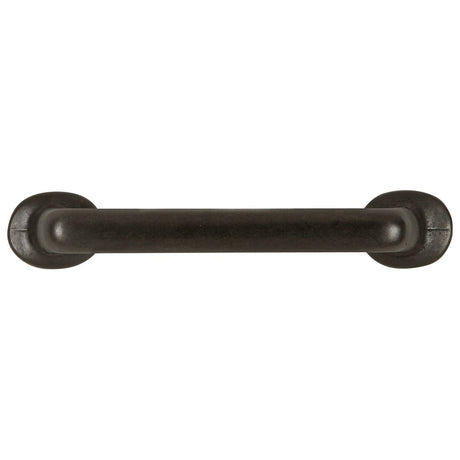 Cabinet Pull 4 Inch Center to Center in Black Iron - Carbonite Collection - BUILDMYPLACE