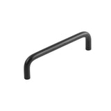 Cabinet Pull 4 Inch Center to Center in Matte Black - Wire Pulls Collection - BUILDMYPLACE