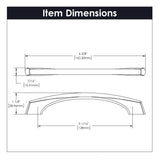 Cabinet Pull 5 - 1/16 Inch (128mm) Center to Center - Greenwich Collection - BUILDMYPLACE