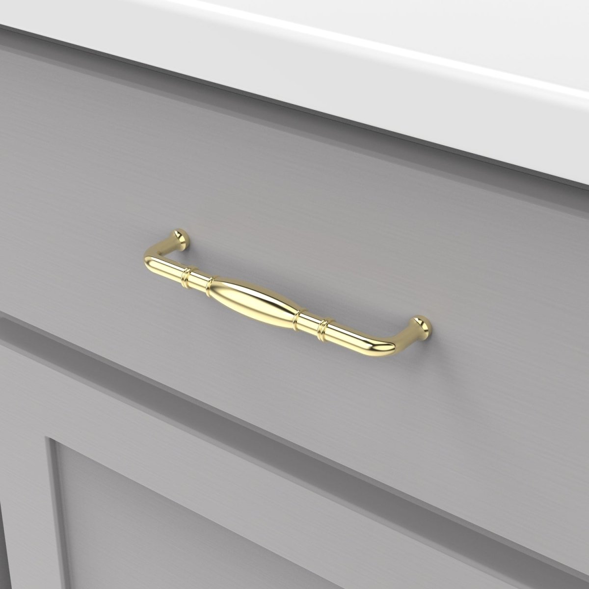 Cabinet Pull 5 - 1/16 Inch (128mm) Center to Center - Williamsburg Collection - BUILDMYPLACE