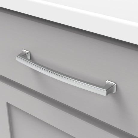 Cabinet Pull 7 - 9/16 Inch (192mm) Center to Center - Bridges Collection - BUILDMYPLACE