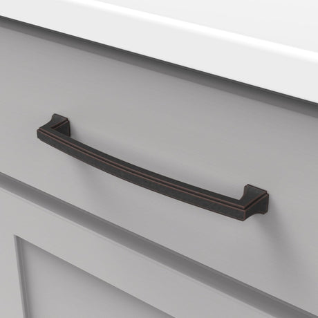 Cabinet Pull 7 - 9/16 Inch (192mm) Center to Center - Bridges Collection - BUILDMYPLACE