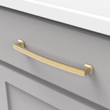 Cabinet Pull 7 - 9/16 Inch (192mm) Center to Center - Bridges Collection - BUILDMYPLACE