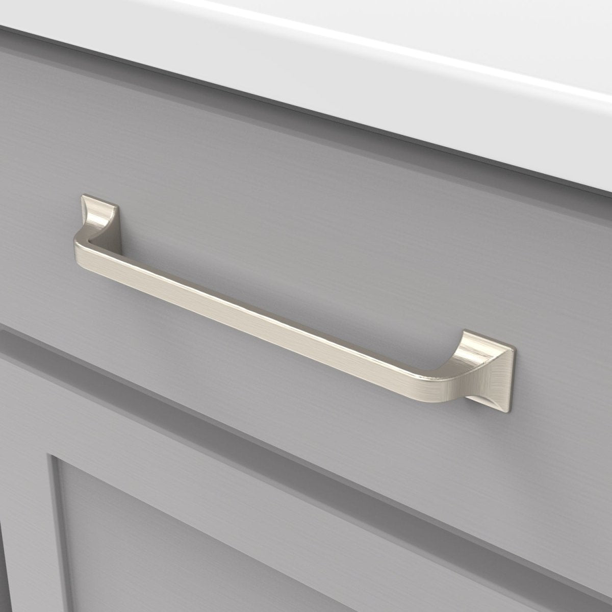 Cabinet Pull 7 - 9/16 Inch (192mm) Center to Center - Hickory Hardware - BUILDMYPLACE