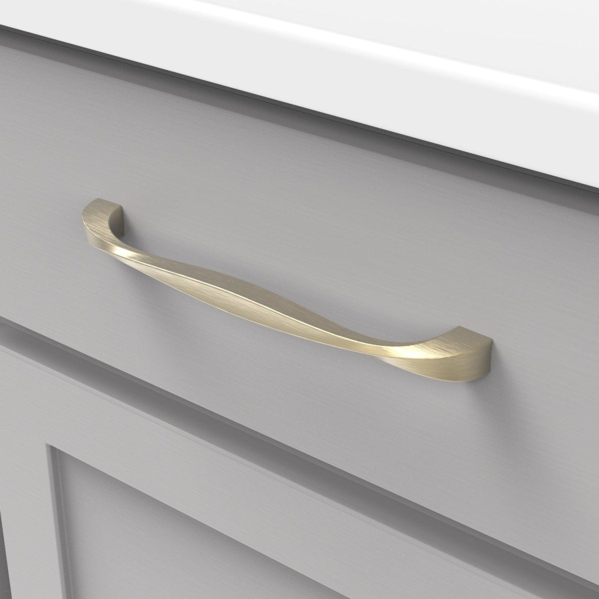 Cabinet Pull 7 - 9/16 Inch (192mm) Center to Center - Hickory Hardware - BUILDMYPLACE