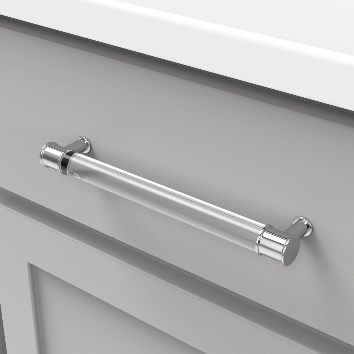 Cabinet Pull 7 - 9/16 Inch (192mm) Center to Center - Midway Collection - BUILDMYPLACE