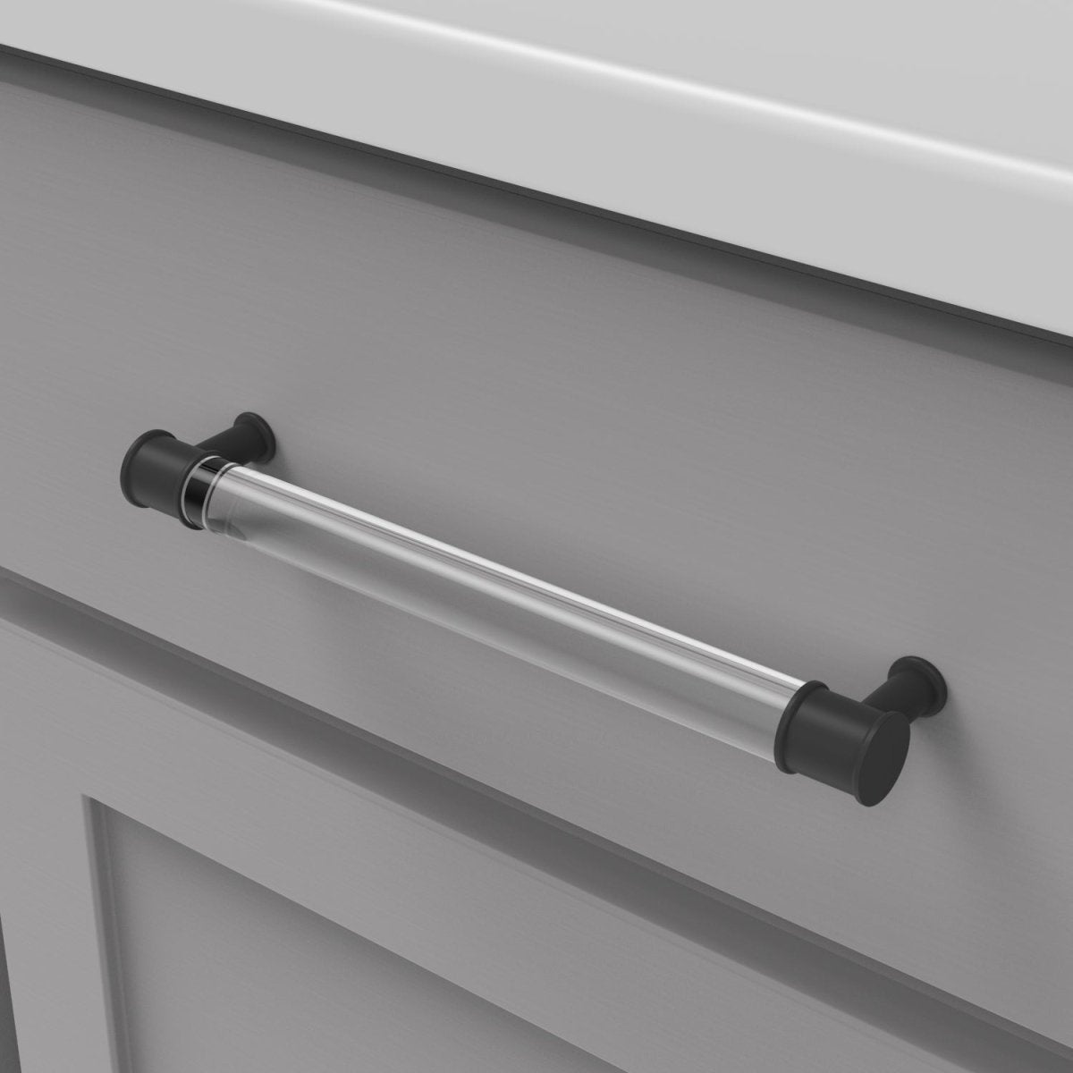 Cabinet Pull 7 - 9/16 Inch (192mm) Center to Center - Midway Collection - BUILDMYPLACE