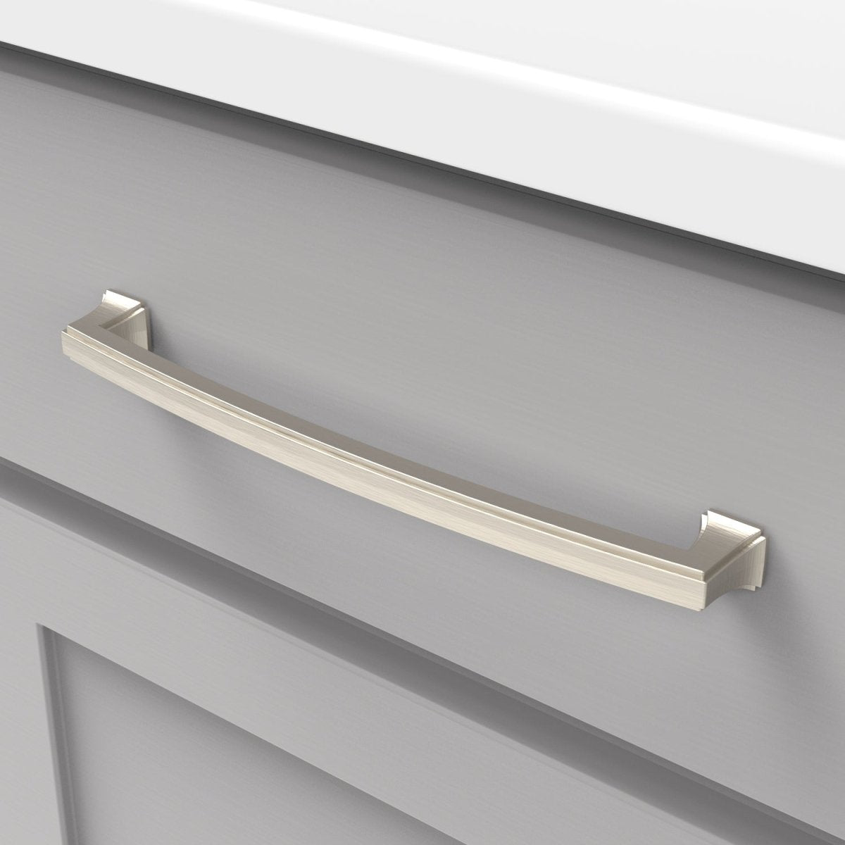 Cabinet Pull 8 - 13/16 Inch (224mm) Center to Center - Bridges Collection - BUILDMYPLACE