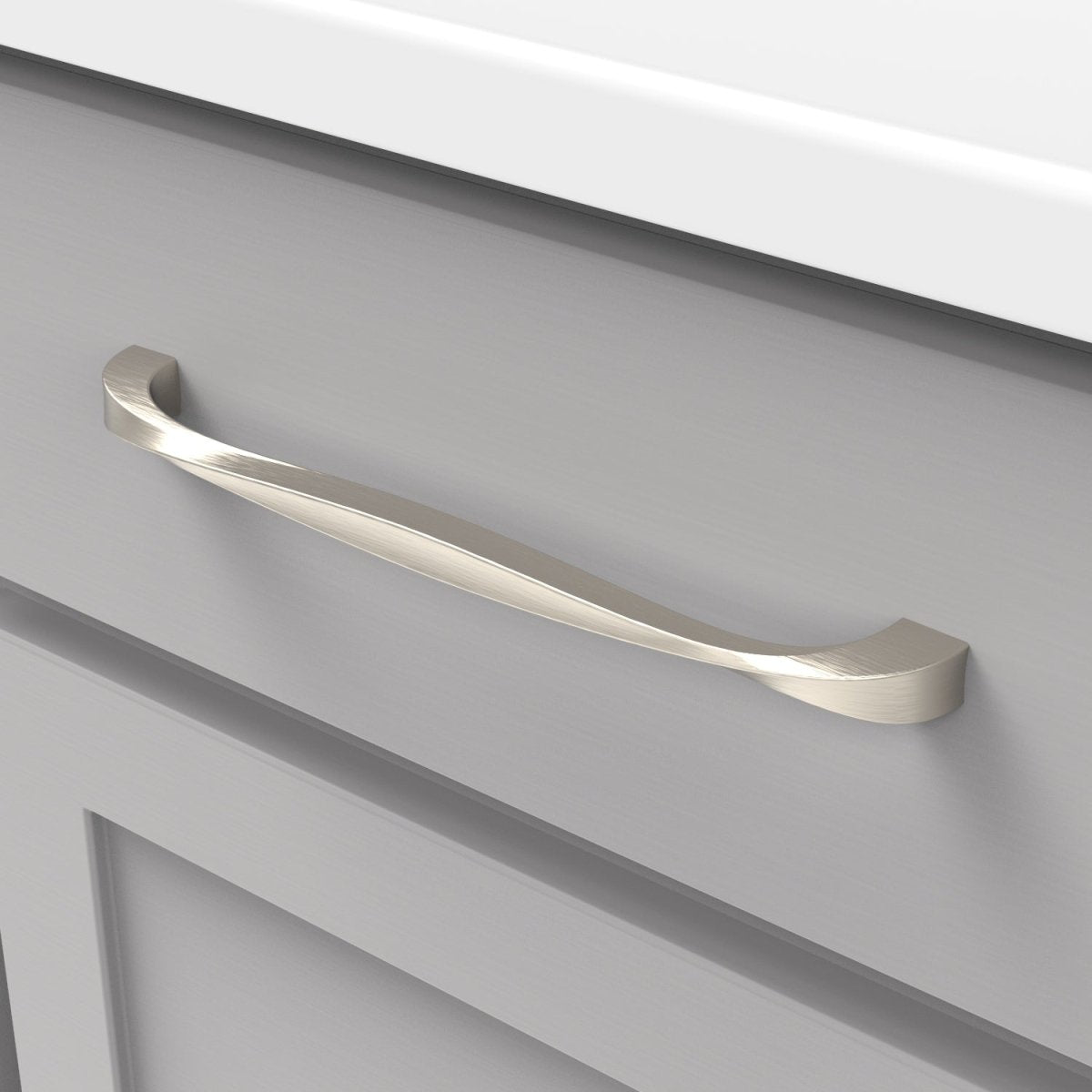 Cabinet Pull 8 - 13/16 Inch (224mm) Center to Center - Hickory Hardware - BUILDMYPLACE