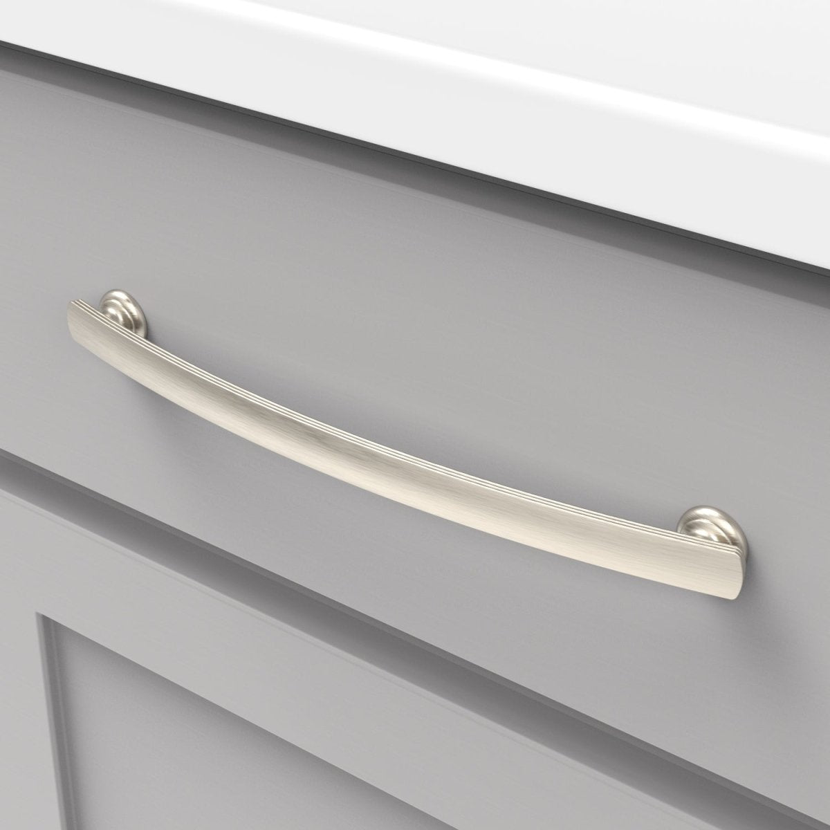 Cabinet Pull - 8 - 13/16 Inch (224mm) Center to Center - Hickory Hardware - BUILDMYPLACE