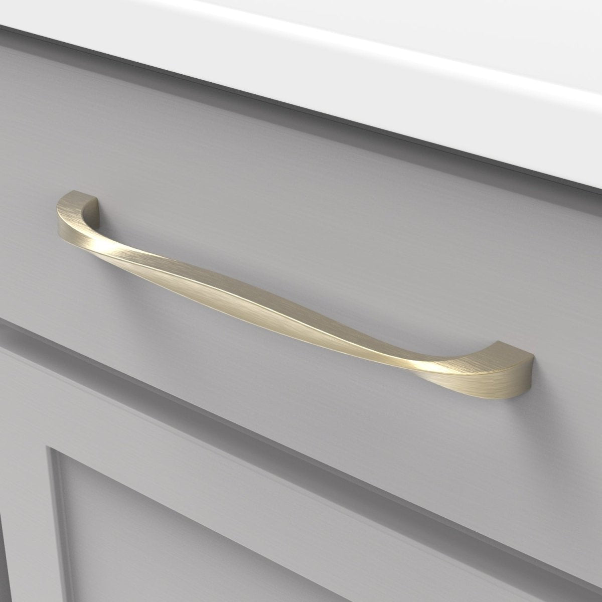 Cabinet Pull 8 - 13/16 Inch (224mm) Center to Center - Hickory Hardware - BUILDMYPLACE