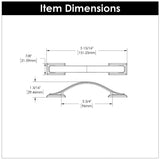 Cabinet Pulls 3 - 3/4 Inch (96mm) Center to Center - Hickory Hardware - BUILDMYPLACE