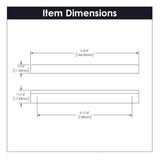 Cabinet Pulls 5 - 1/16 Inch (128mm) Center to Center - Hickory Hardware - BUILDMYPLACE