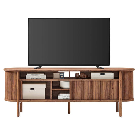 Cadence 71" Curved TV Stand - BUILDMYPLACE