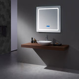 Caldona 36" Wide x 32" Tall LED Mirror w/ Defogger - BUILDMYPLACE