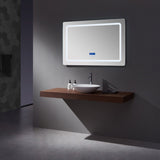 Caldona 48" Wide x 32" Tall LED Mirror w/ Defogger - BUILDMYPLACE