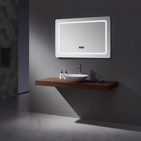 Caldona 48" Wide x 32" Tall LED Mirror w/ Defogger - BUILDMYPLACE