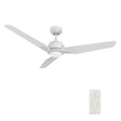 CALEN 52 inch 3 - Blade Smart Ceiling Fan with LED Light & Remote - LEDMyPlace