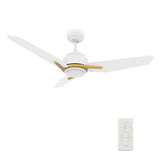 CALEN 52 inch 3 - Blade Smart Ceiling Fan with LED Light & Remote - LEDMyPlace