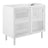 Calla 36" Perforated Metal Bathroom Vanity Cabinet (Sink Basin Not Included) - BUILDMYPLACE