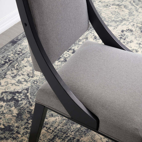 Cambridge Upholstered Fabric Dining Chairs - Set of 2 - BUILDMYPLACE