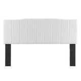 Camilla Channel Tufted Full/Queen Performance Velvet Headboard - BUILDMYPLACE