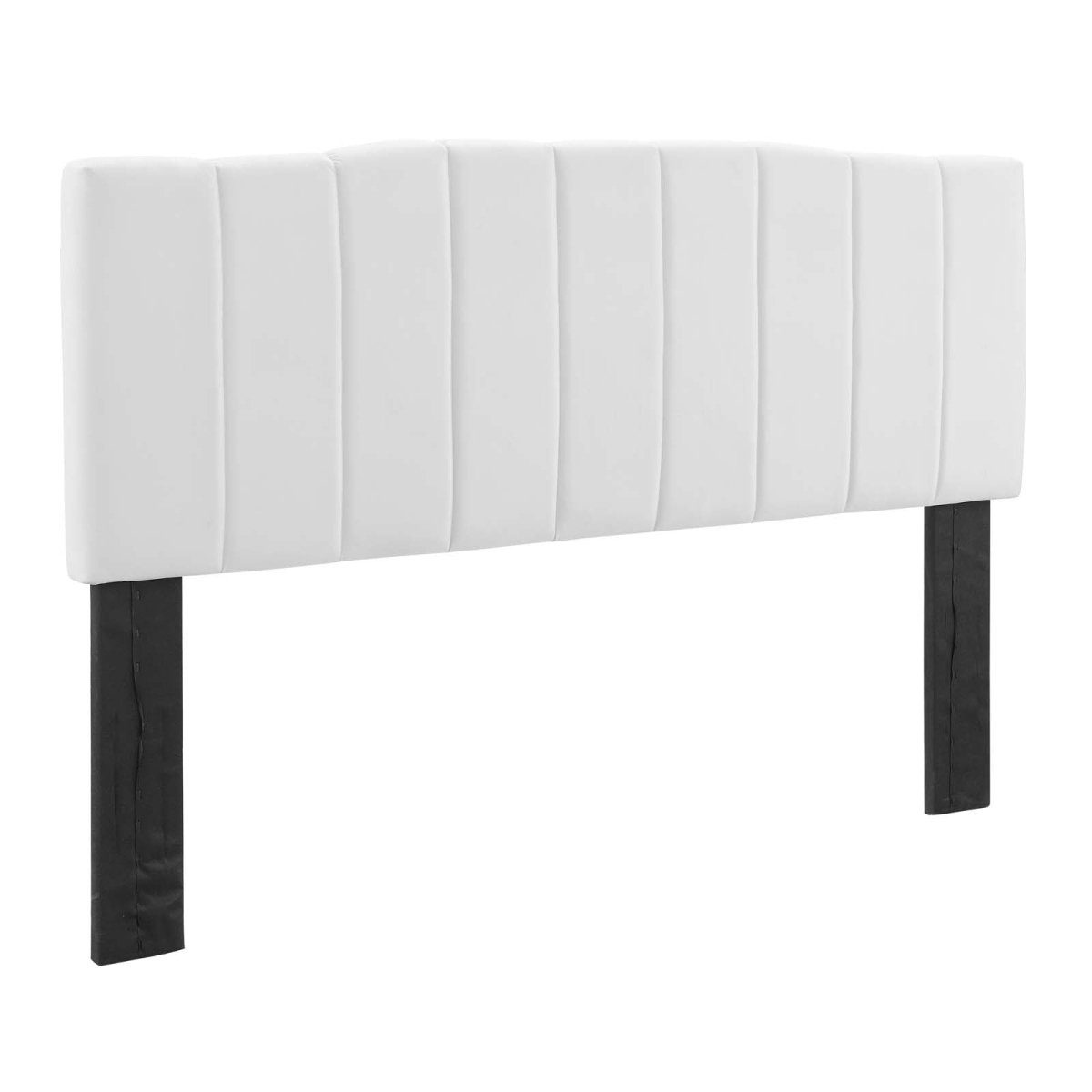 Camilla Channel Tufted Full/Queen Performance Velvet Headboard - BUILDMYPLACE