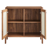 Capri 33" Wood Grain Storage Cabinet - BUILDMYPLACE
