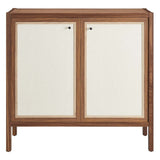 Capri 33" Wood Grain Storage Cabinet - BUILDMYPLACE