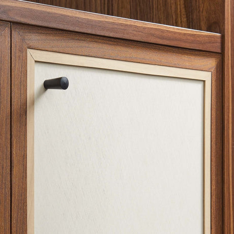 Capri 4 - Shelf Wood Grain Bookcase - BUILDMYPLACE
