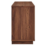 Capri 63" Wood Grain TV Console - BUILDMYPLACE