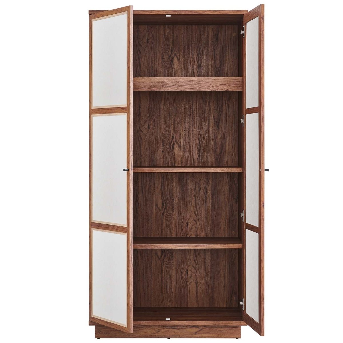 Capri 70" Tall Wood Grain Storage Cabinet - BUILDMYPLACE