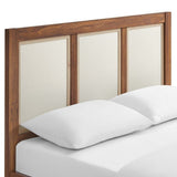 Capri Queen Wood Grain Platform Bed - BUILDMYPLACE