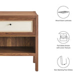 Capri Wood Grain Nightstand - BUILDMYPLACE