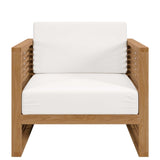 Carlsbad 6 - Piece Teak Wood Outdoor Patio Set - BUILDMYPLACE