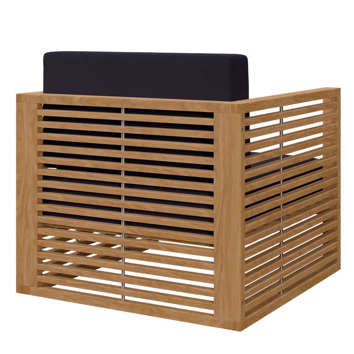 Carlsbad 6 - Piece Teak Wood Outdoor Patio Set - BUILDMYPLACE